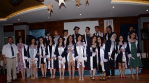 TOBB Bülent Koşmaz Fen Lisesi Giritligil Otelde gerçekleştirilen mezuniyet töreniyle dördüncü dönem mezunlarını uğurladı.
