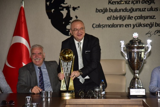 Şampiyonlar Kupayı Başkan Ergün’e Getirdi