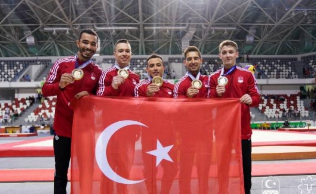 İzmirli cimnastikçiler yine tarih yazdı