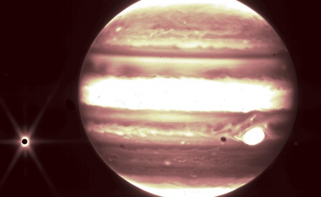 James Webb Uzay Teleskobu, bu defa da Jüpiter ve uydularını görüntüledi