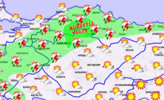 Meteoroloji’den haritalı uyarı! Türkiye’de bugün hava nasıl olacak?