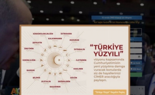 CİMER 'Türkiye Yüzyılı' için görüş ve öneri alacak