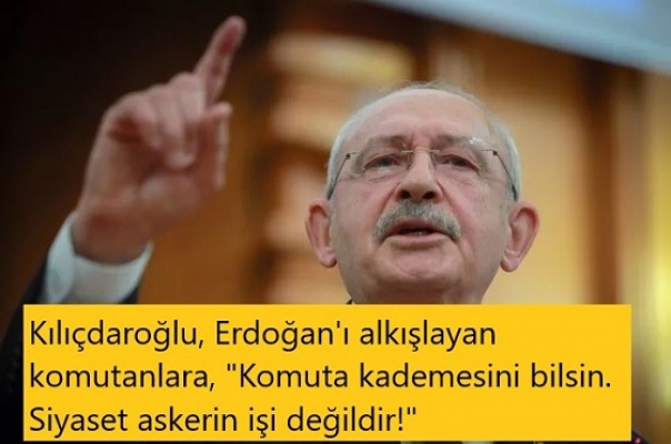 Kılıçdaroğlu, "Saray sosyetesini ülkeden temizleyip atacağız!"