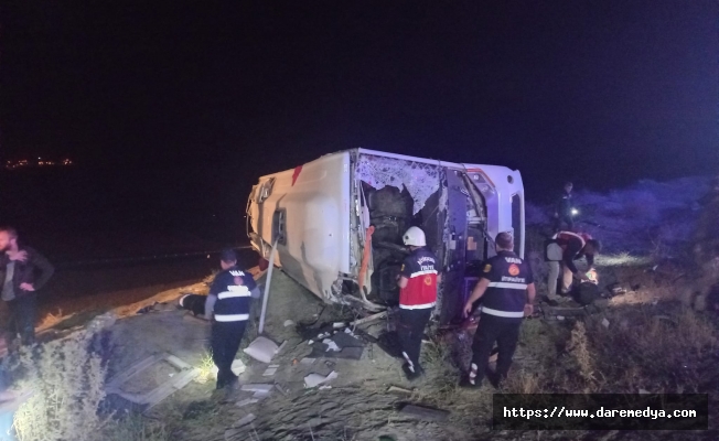5 göçmenin öldüğü kazada yaralanan 30 kişiden 21'i taburcu oldu