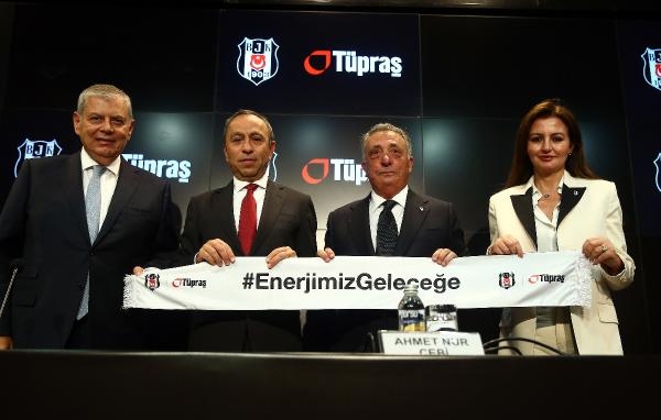 Beşiktaş Stadı'nın yeni isim sponsoru Tüpraş oldu