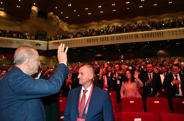 Erdoğan Dünya Türk İş Konseyi 10'uncu Kurultayı'na katıldı