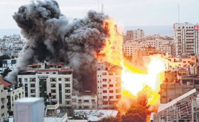 Gazze’deki bombalar Afganistan’a atılanı geçti!