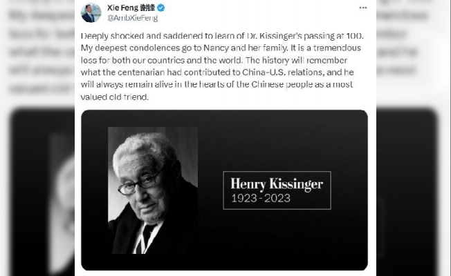 Çin ve Rusya’dan Kissinger için taziye mesajı