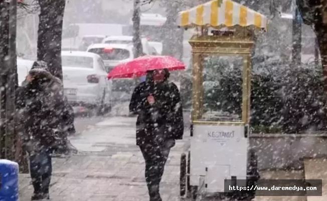 AKOM'dan İstanbul için kar uyarısı