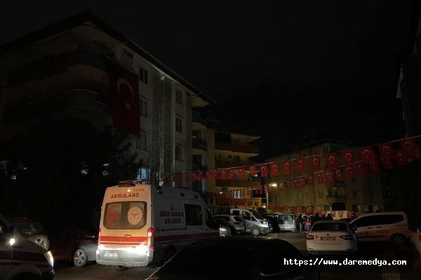 Gaziantep'e şehit ateşi düştü