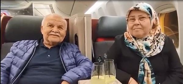 THY uçağında Gezeravcı ailesini gururlandıran anons