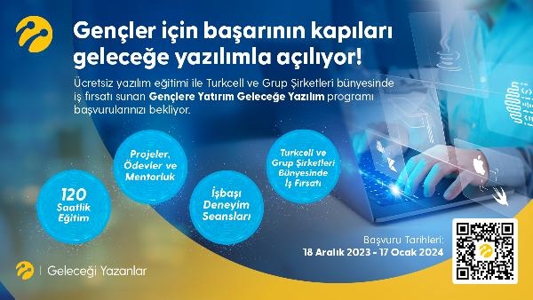 Turkcell geleceğin yazılımcıları için istihdam seferberliği başlattı