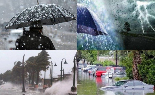 Kuvvetli yağışlar Anadolu'yu sarıyor