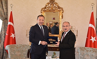 Kuzey Makedonya İçişleri Bakanı Spasovski'den Vali Karadeniz’e Ziyaret