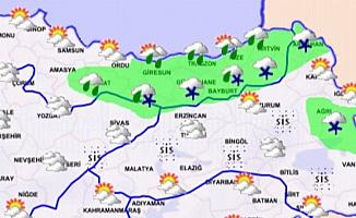 4 ile kar uyarısı! Türkiye'de bugün hava durumu nasıl olacak?