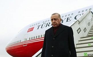Cumhurbaşkanı Erdoğan Türkmenistan yolcusu