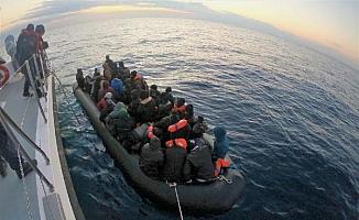 İzmir'de 116 kaçak göçmen kurtarıldı 