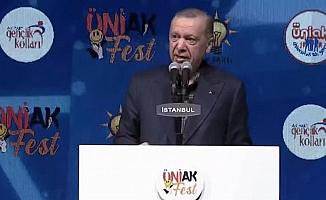Erdoğan İstanbul'da gençlerle buluştu