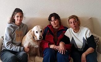 Azize ve 3 kızını, enkazda kalmaktan 'Asil' kurtarmış