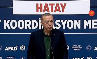 Cumhurbaşkanı Erdoğan'dan 'Hatay' mesajı... 199 bin 739 konutun inşaası Mart'ta başlıyor