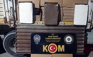 Adana’da kaçak sigara ve makaron operasyonu