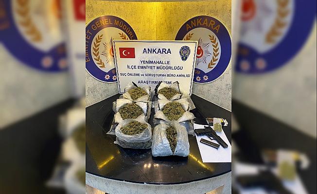 Ankara'da narkotik operasyonu: 2 gözaltı