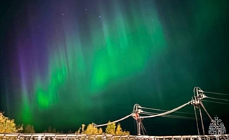 Rusya’da beliren kutup ışıkları fotoğraflandı! NASA'dan açıklama