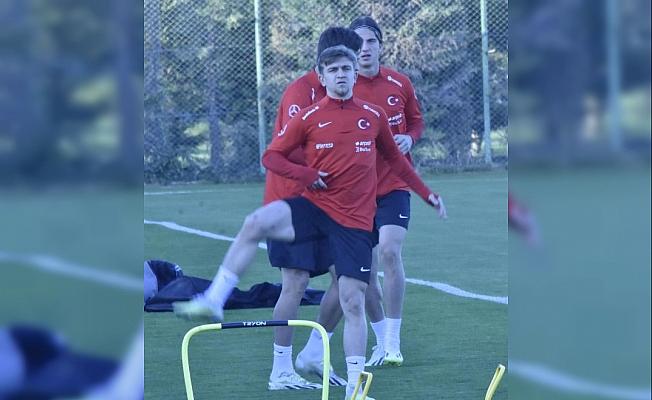 A Milli Takım'da Letonya maçı hazırlıkları başladı