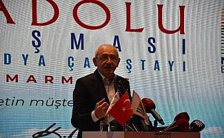 Kılıçdaroğlu: Medya; yasama, yürütme ve yargıyı da denetleyen, haksızlıkları duyuran organdır