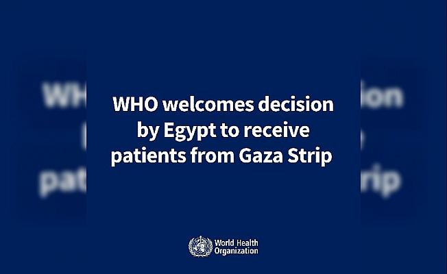 DSÖ, Mısır’a Gazze’den 81 yaralıyı aldığı için teşekkür etti