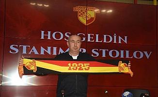Göztepe'nin yeni teknik direktörü Stoilov: Mutluluğun yolu Süper Lig'e çıkmak