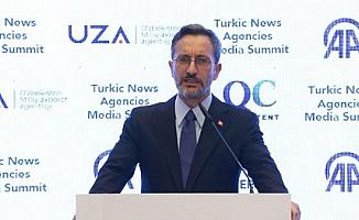 İletişim Başkanı Fahrettin Altun Türk Haber Ajansları Medya Zirvesi'nde konuştu 