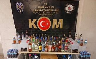 İzmir'de gümrük kaçağı dolgu, botoks ürünü ile alkol ele geçirildi