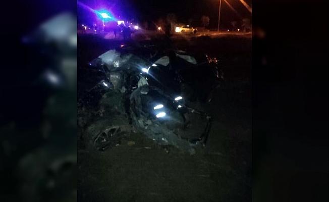 Mardin'de takla atan otomobilin sürücüsü öldü