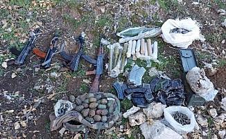 MSB: Irak'ın kuzeyinde terör örgütü PKK'ya ait çok sayıda silah ele geçirildi