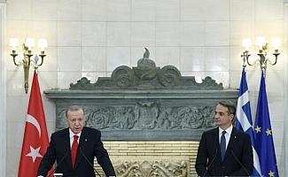 Erdoğan: Türkiye-Yunanistan olarak dünyaya örnek olmak arzusundayız