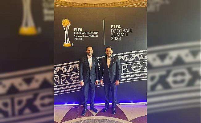 Mustafa Eröğüt ve Hamit Altıntop, FIFA’nın Futbol Zirvesi’ne katıldı