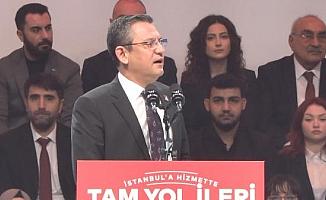 CHP Genel Başkanı Özel: Hiçbir adaydan çekincemiz yok