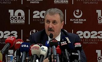 Destici: Sivas belediye başkanlığının BBP’ye bırakılması lazım