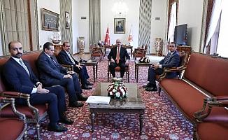 TBMM Başkanı Kurtulmuş, Irak'ın Ankara Büyükelçisi Al Lachmawi ile görüştü