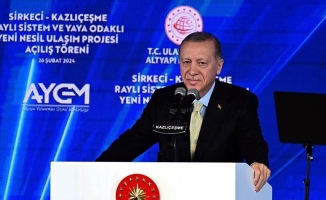 Erdoğan Kazlıçeşme'den İmamoğlu’na seslendi: İstanbul'a hizmet sorumluluğu yarı zamanlı yapılacak bir iş değildir