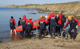 22 göçmenin öldüğü bot faciasında takviye ekipler de arama çalışmalarına katıldı