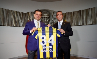İmamoğlu Fenerbahçe Başkanı Ali Koç’u ziyaret etti