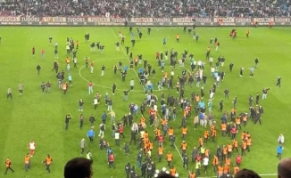 Trabzonspor-Fenerbahçe maçında çıkan olaylarla ilgili 12 kişiye gözaltı
