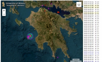Yunanistan’ın güneyinde, denizde 5.8’lik deprem