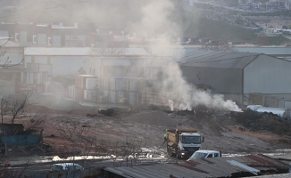Ankara'daki yangın, kablo toplayanların yaktığı ateşten çıkmış; 5 gözaltı