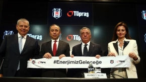 Beşiktaş, Tüpraş ile stat isim sponsorluğu anlaşması imzaladı