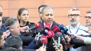 İçişleri Bakanı Ali Yerlikaya ve Başhekim Dr. Mehmet Yörübulut açıklamalarda bulundu
