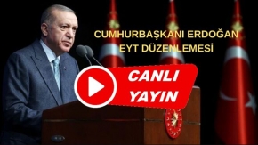 SON DAKİKA! CANLI YAYIN ! Cumhurbaşkanı Erdoğan EYT düzenlemesi için canlı yayında açıklama yapıyor