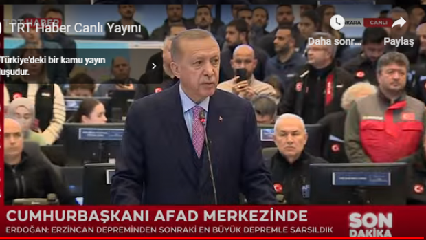 CANLI YAYIN...Cumhurbaşkanı Erdoğan Açıklama Yapıyor